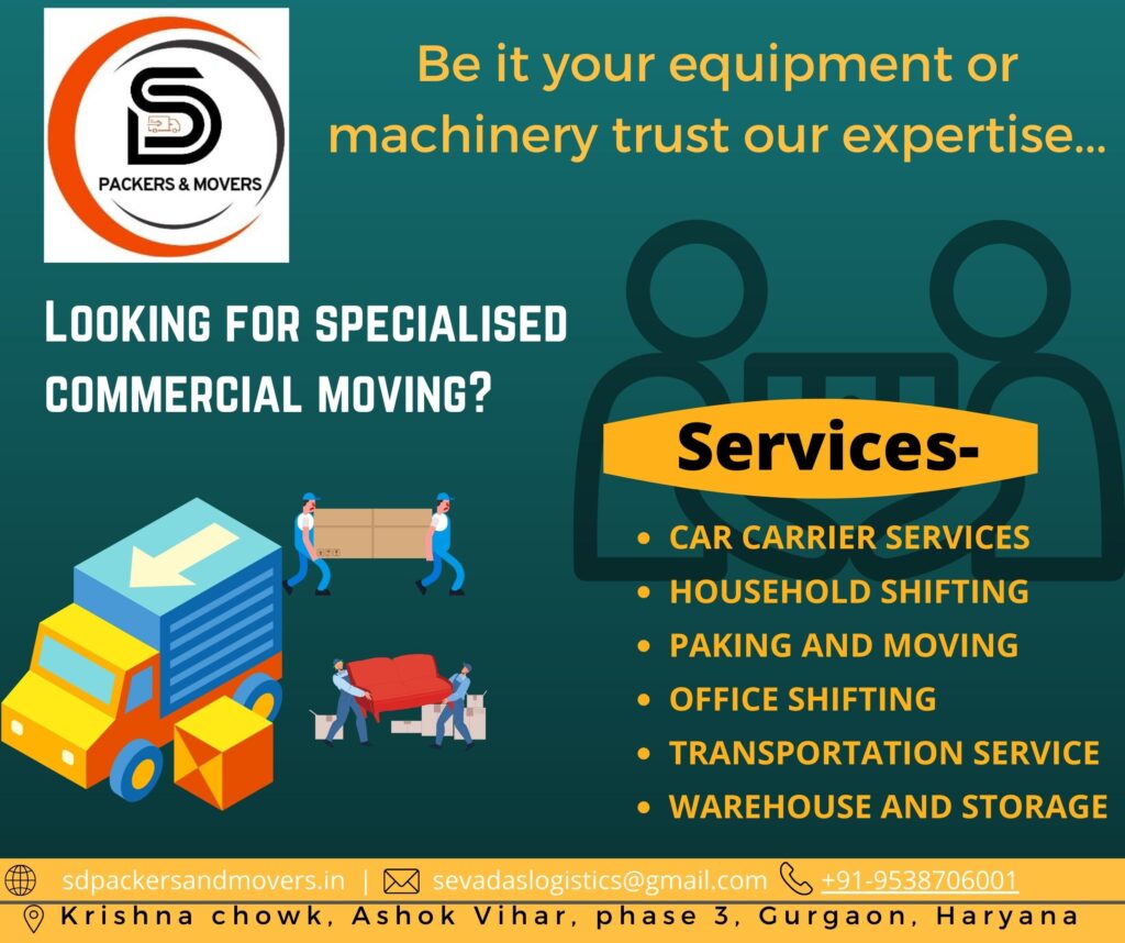 SD PACKERS AND MOVERS IN PANIPAT